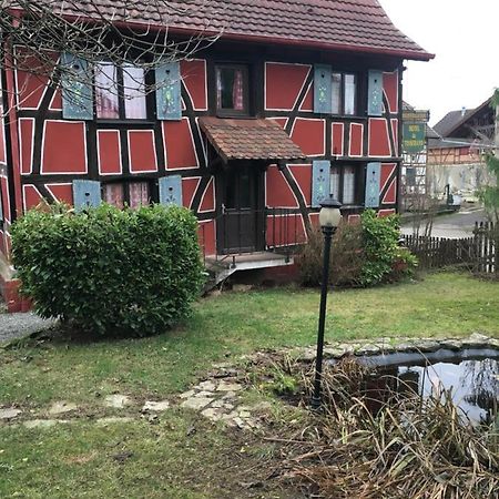 Hotel Auberge Du Tisserand Gommersdorf Exterior foto